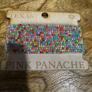 New Pink Panache neon tennis bracelet set